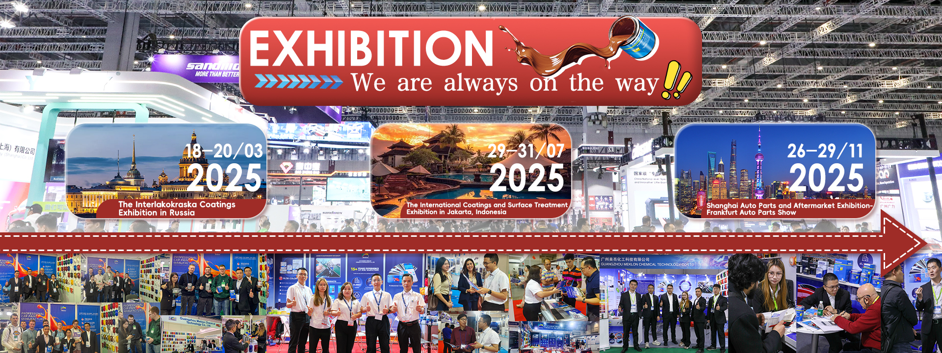 Qualidade Refinish a pintura do carro fábrica