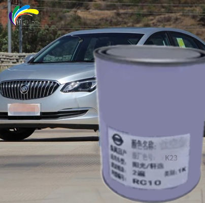 Pintura de carro misturada preta de prata inofensiva