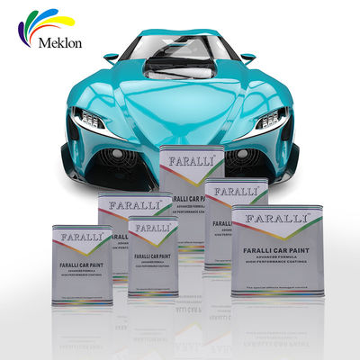 Bom brilho 1K Frost Neve Cor azul Tinturas Revestimento de carro Reparação de automóveis Refinish pintura