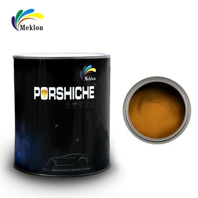 SGS Verniz de carro amarelo escuro Camada superior resistente ao desbotamento