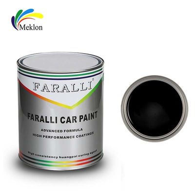 Pintura de carro acrílica à base de óleo 2K Pura Negra Anti-mofo