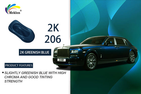 Pintura de carro azul-verde Multifuntcional Durável