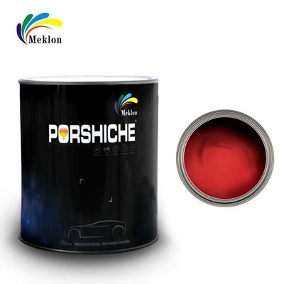 Pintura durável de automóveis multiscena, resistente a intempéries, pintura de carro vermelha.