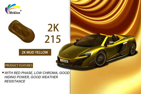 Tinta de automóvel impermeável, resistente ao mofo, limão amarelo, pintura de carro.