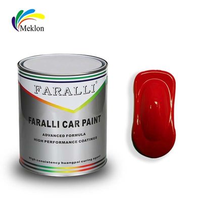 Pintura automática vermelha brilhante inodoro resistente a alcalinos