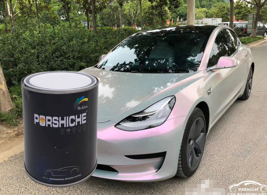 Pintura de pérola de carro refletora inofensiva resistente ao desbotamento mudança de cor