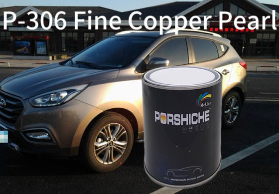 Pintura de automóvel metálica de cobre fino inodorável Superfície lisa estável