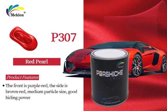 Pintura de pérola resistente a arranhões de automóveis resistente ao mofo cor vermelha durável