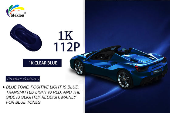 China Popular 1K Transparente Azul pintura de acabamento automotivo para Proteção de Superfície de Carro