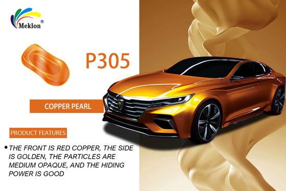 1K Copper Pearl Car Paint Finish Brilhante Resistente a Resíduos Químicos Estável