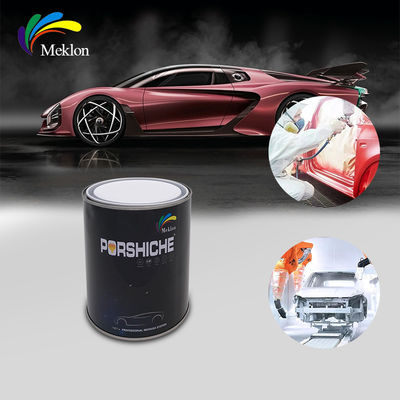 Pintura de carro rosa vermelha, resistente à água e não tóxica, produtos de acabamento de automóveis brilhantes.