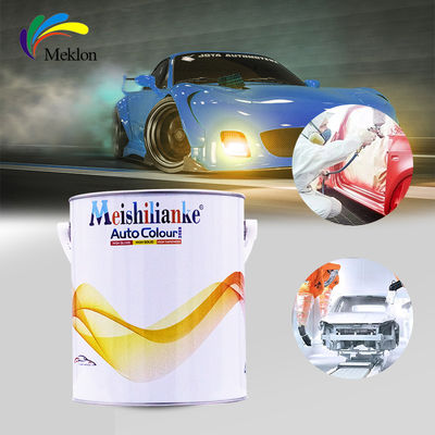 ISO 1K Pintura sólida para automóveis Basecoat Materiais de resina acrílica Prático