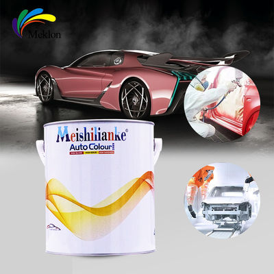 Pintura de carro brilhante 1K 2K Basecoat Resina poliuretano polivalente