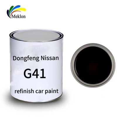 Dongfeng Nissan G41 Obsidiana Negro Refinar Pintura de Carro Subtil Metallica Brilhante Acrílico