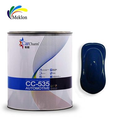 UV Resistência Spray Car Refinishing Paint 1K Blue Car Coating para Reparação