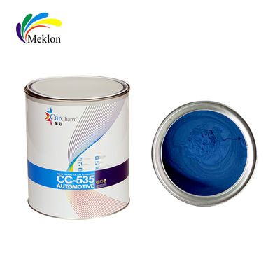 1K Corpo de automóvel Refinar pintura de carro Boa potência de cobertura azul transparente