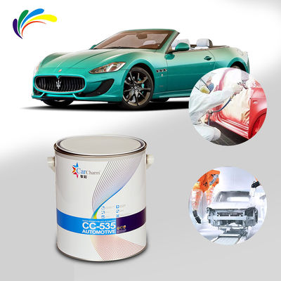 1K Solid Color Automotive Base Coat Paint Vermelho amarelo Vermelho Auto Paint