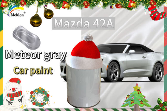 Fórmula personalizada para 42A Meteor Cinzento boa pintura de carro para Mazda