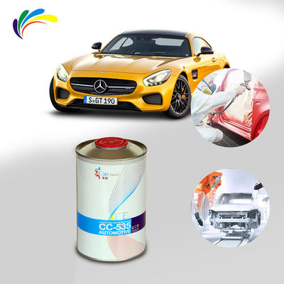 IS09001 Auto Base Coat Paint medium yellow Touch Up Rust Oleum Forte adesão