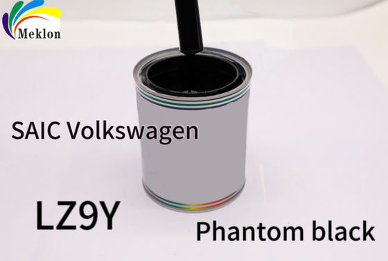 Profundidade padrão de pintura automotriz preta de secagem rápida Para SAIC Volkswagen 2019 Modelos LZ9Y Phantom