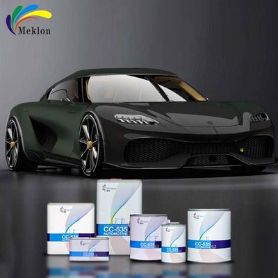 2K preto puro Refinish Car Paint 4L Low Voc Deep Black Efeito de P-237