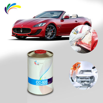 Pintura de carro vermelho laranja profissional 5L para acabamento duradouro