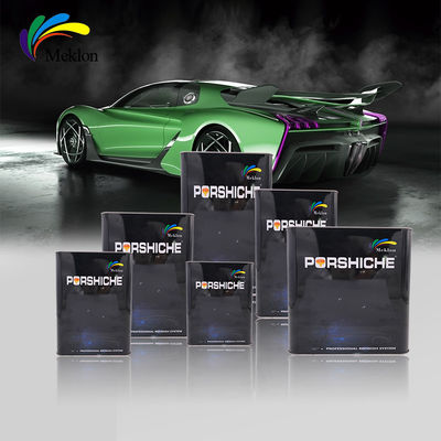 Pintura automática Aparição com pintura de automóvel de acabamento verde