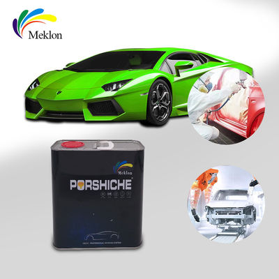 Capa de automóvel com baixo COV e resistente a altas temperaturas Refinar pintura de automóvel em amarelo verde