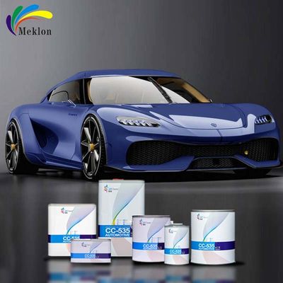 Brilhante Blue Pearl Car Refinish Paint High Gloss Com Fornecimento Automático