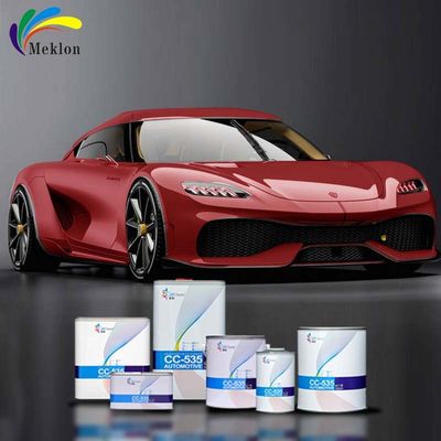 Pintura de personalização vermelha fina para aplicações automotivas