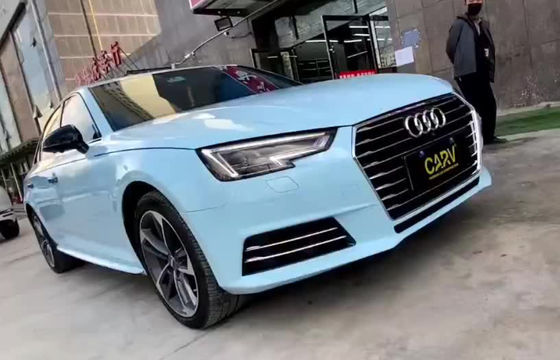 Pintura de carro misturada pronta para o Audi LX5D Glacier Blue com pelagem de cor combinada