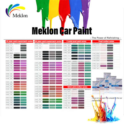 venda a retalho Pintura de Carro Roxa 2K Top Coat Refinish Paint Para reparação de automóveis