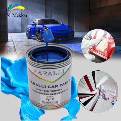 Tinta azul para automóveis Basecoat Tinta acrílica para automóveis para reparação de veículos