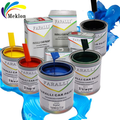 Tinta azul para automóveis Basecoat Tinta acrílica para automóveis para reparação de veículos