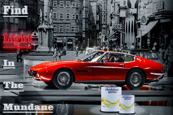 Refinar pintura de automóveis 2K Púrpura pintura automotiva para revestimentos duradouros e vibrantes