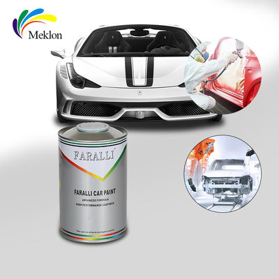 Pintura de automóvel de pérola branca de alto brilho com uma variedade de cores para carros e caminhões de luxo
