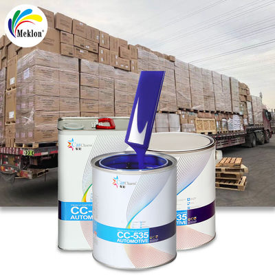 Brilhante Blue Pearl Car Refinish Paint High Gloss Com Fornecimento Automático