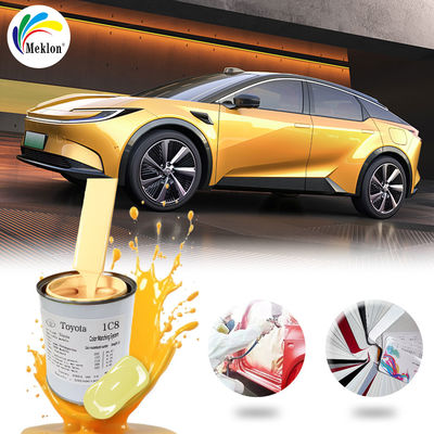 Toyota 1C8 de alta qualidade Pólvora de prata de pintura de carro Tempo de secagem 2-3 horas