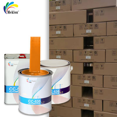 Fabricação de Tintas para automóveis de cor laranja