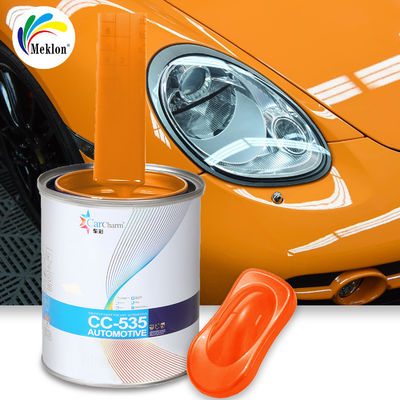 Fabricação de Tintas para automóveis de cor laranja