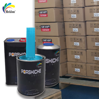 Basecocat de pintura automática verde-azul 1K