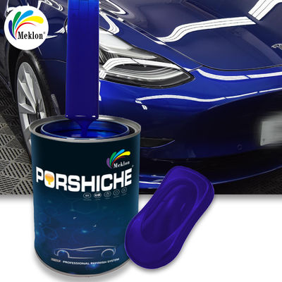 Pintura de carro acrílica fácil de lixar verde-oliva PU poliuretano pintura de pulverização de carro para reparações de acabamento de automóveis