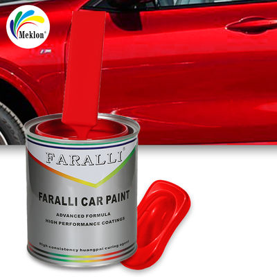 Tinta para automóveis por grosso Vermelha de alto desempenho Automotivo Auto Refinish Repair Coating Car Paint