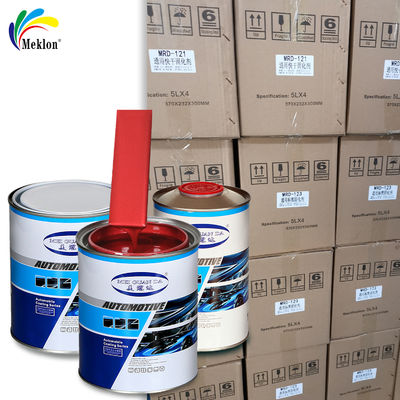 1K Red Car Refinish Paint Equipes independentes de P & D e produção com gráficos de Masterbatch e cartões de cores
