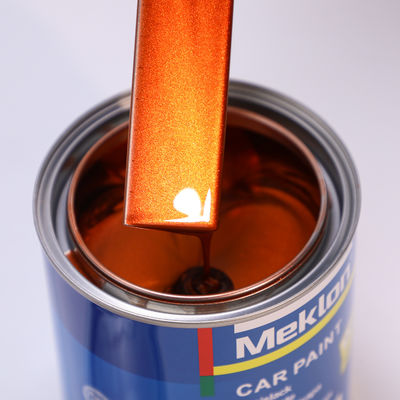 Automóvel 1K Flame Copper Pearl Acrylic Liquid Coating Easy Application Car Paint Mixing System Factory Wholesale Price for