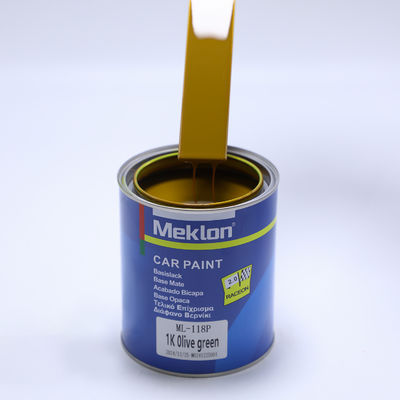 1K Alta Performance Olive Green Car Paint Resina Liquid Coating para Spray Acrylic Paint com aparência de pó