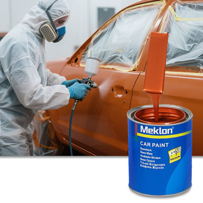 Pintura de carro laranja 2K Top Coat para fabricantes de pintura de carro