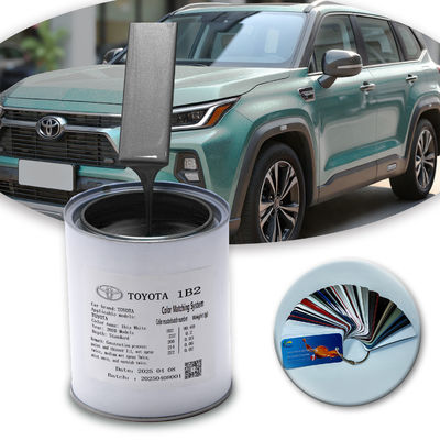 Toyota 1B2 Cinza Prata Tinta Automóvel E Durável Para Concessionários E Atacadistas
