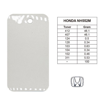 Tinta acrílica para carro cinza claro prata 1K Honda NH552M resistente a arranhões