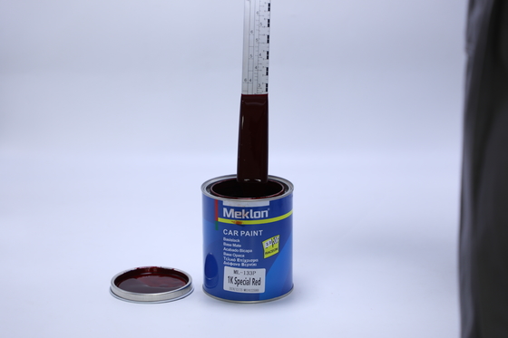 Resistente a produtos químicos Refinish Car Paint MK133 Advanced Deep Red UV Resistant Acrylic Automotive Paint